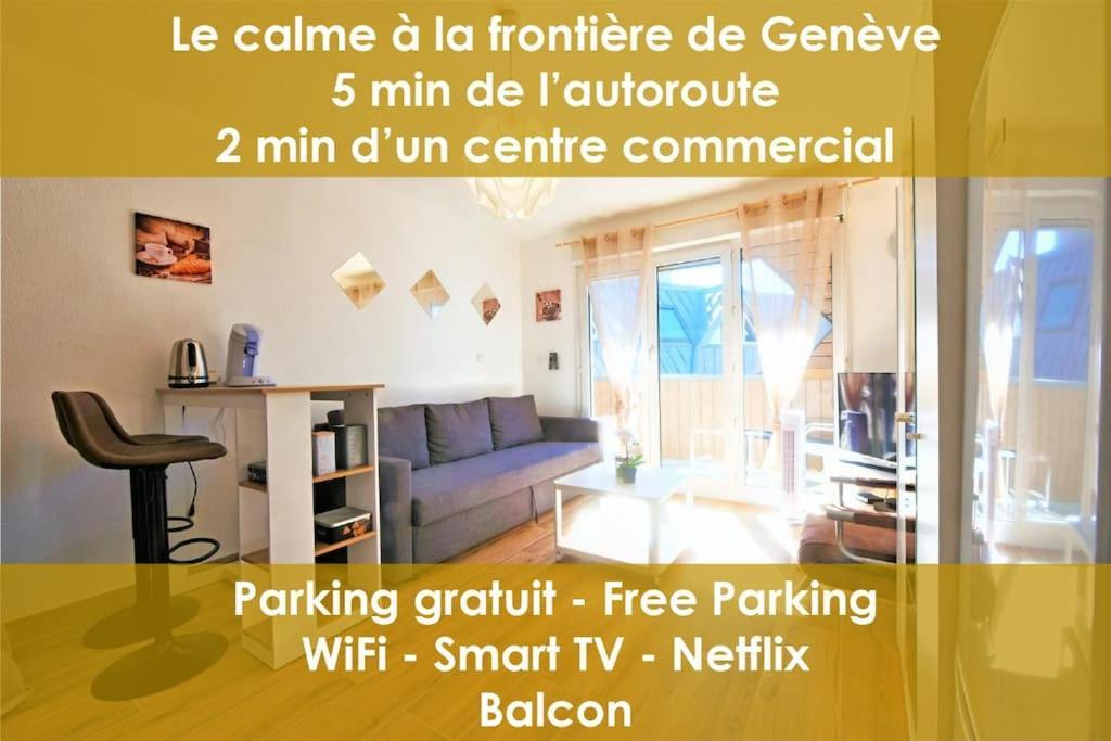 Embnb - Studio Near Geneva - S204,4 Etrembieres Bagian luar foto